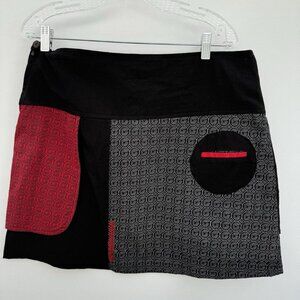 Coline Boho Festival Skirt XL 100% cotton